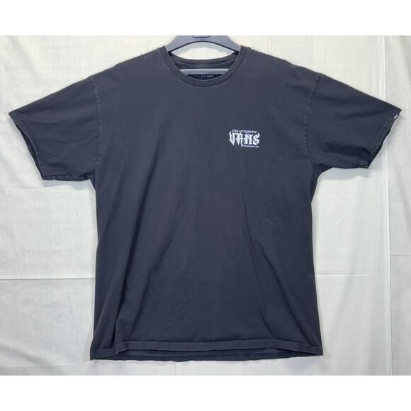 XL Vans Graphic T-Shirt - Vintage Black Authentic Design, Est. 1966 Size XL - Picture 1 of 16